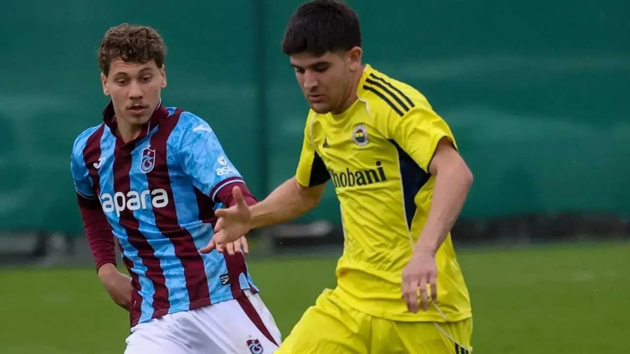 U19 derbisinde gol yağmuru! Trabzonspor, Fenerbahçe'yi 4-3 yendi