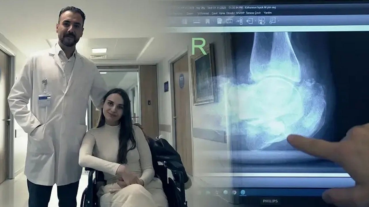 Ülkesinde ‘Ayağın çürümüş, kesilecek" denilen bacağı Türkiye'de kurtarıldı