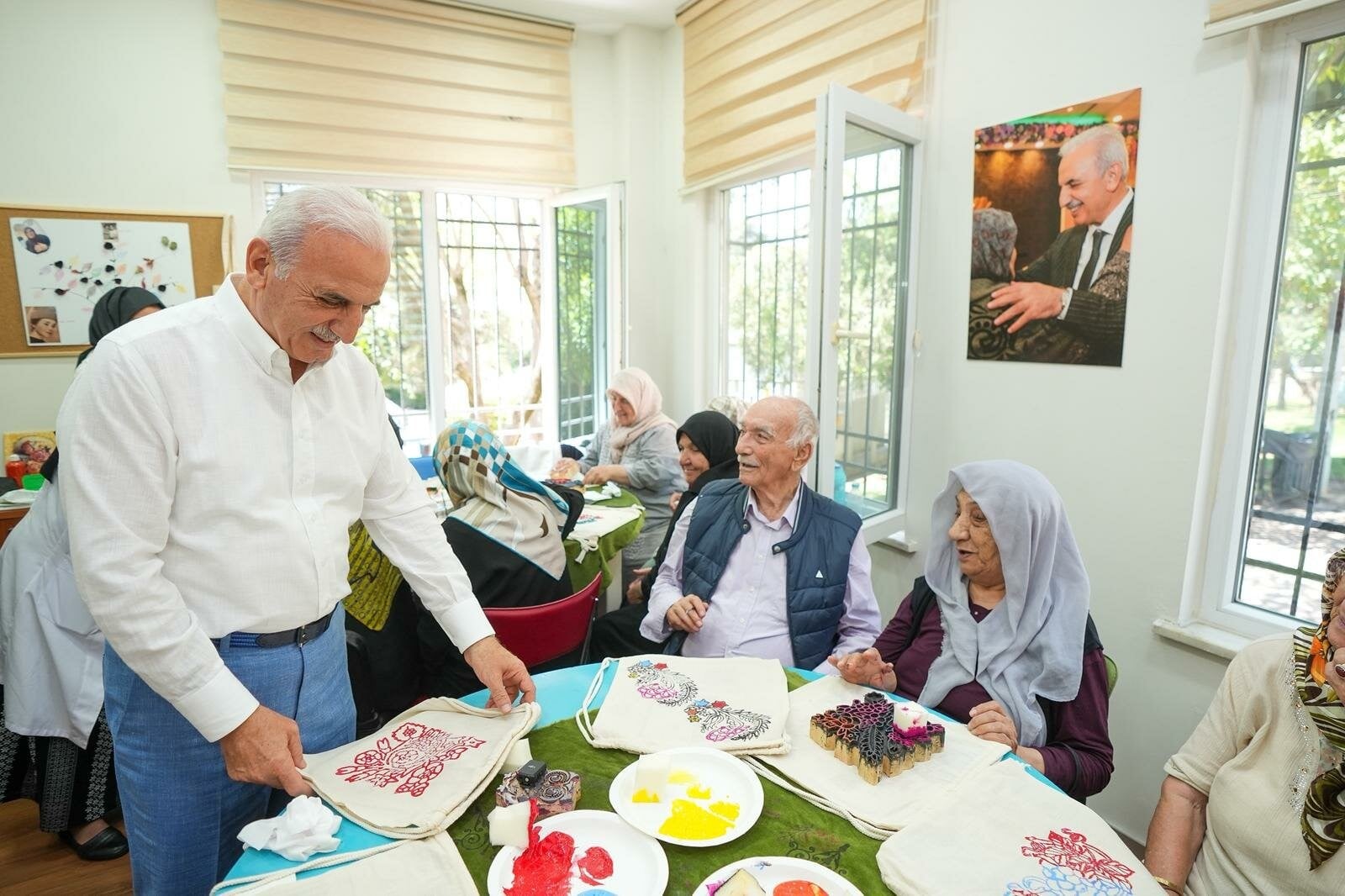 Ümraniye'de aktif yaşlanma için örnek uygulama