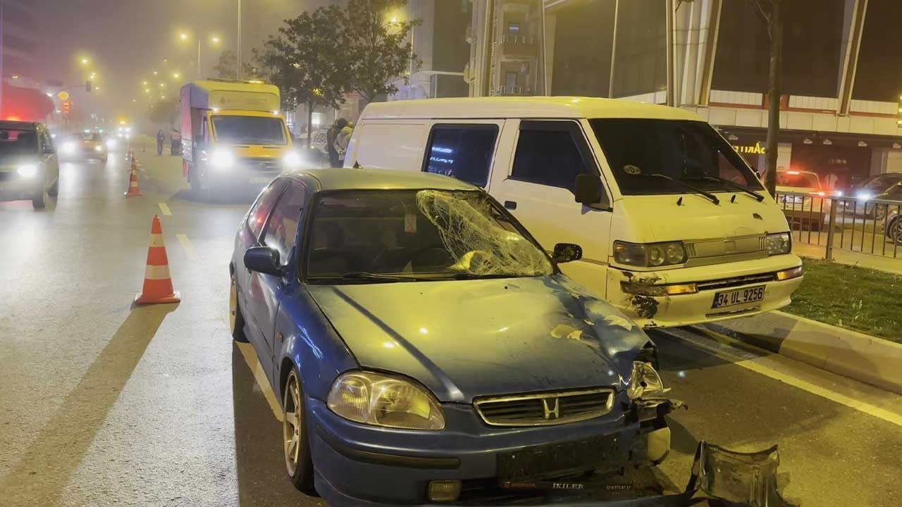 Ümraniye'de otomobilin çarptığı yaya hayatını kaybetti