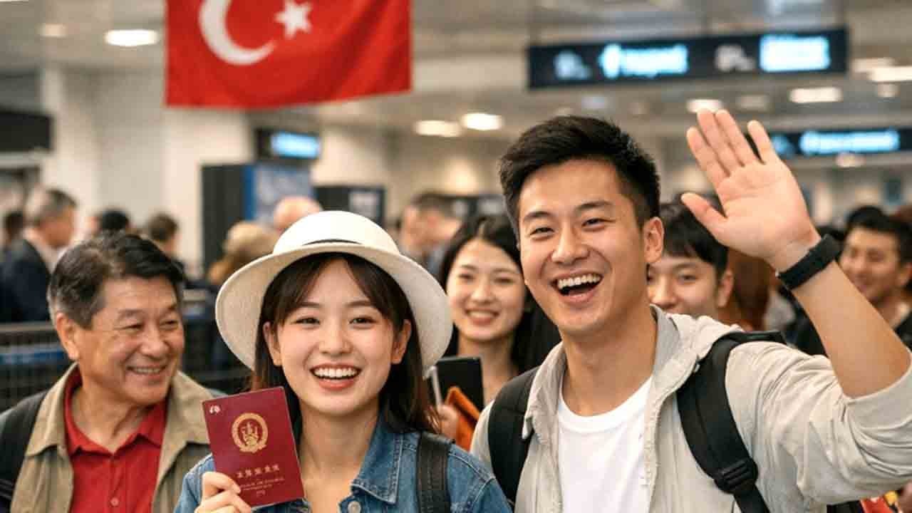 Vize muafiyetiyle gelen ilk Çinli turistler Türkiye’ye ulaştı