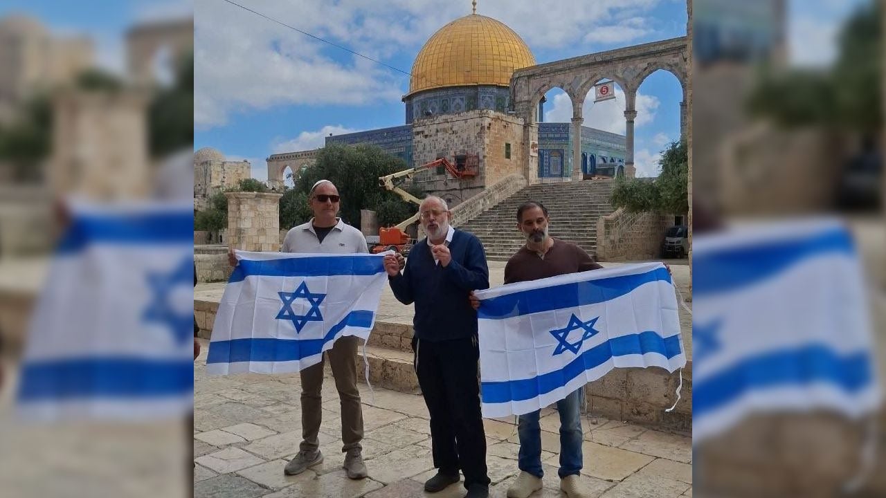 Yahudi siviller Mescid-i Aksa'da gövde gösterisi yaptı!