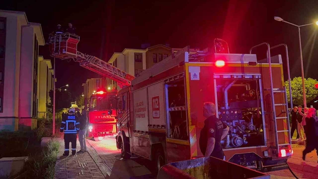 Yangında 1’i hamile 4 kişi dumandan etkilendi