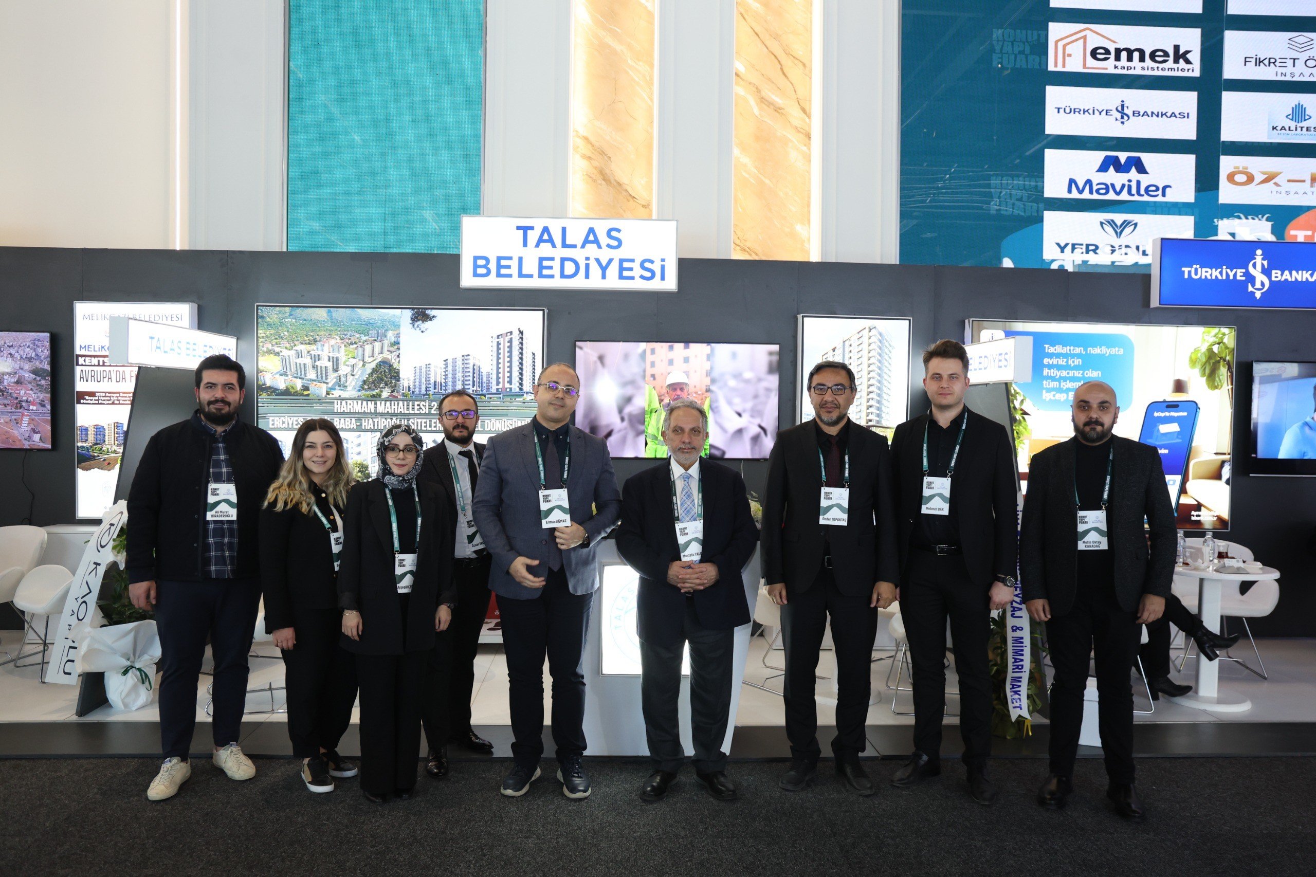 Yapı fuarında Talas Standına yoğun ilgi