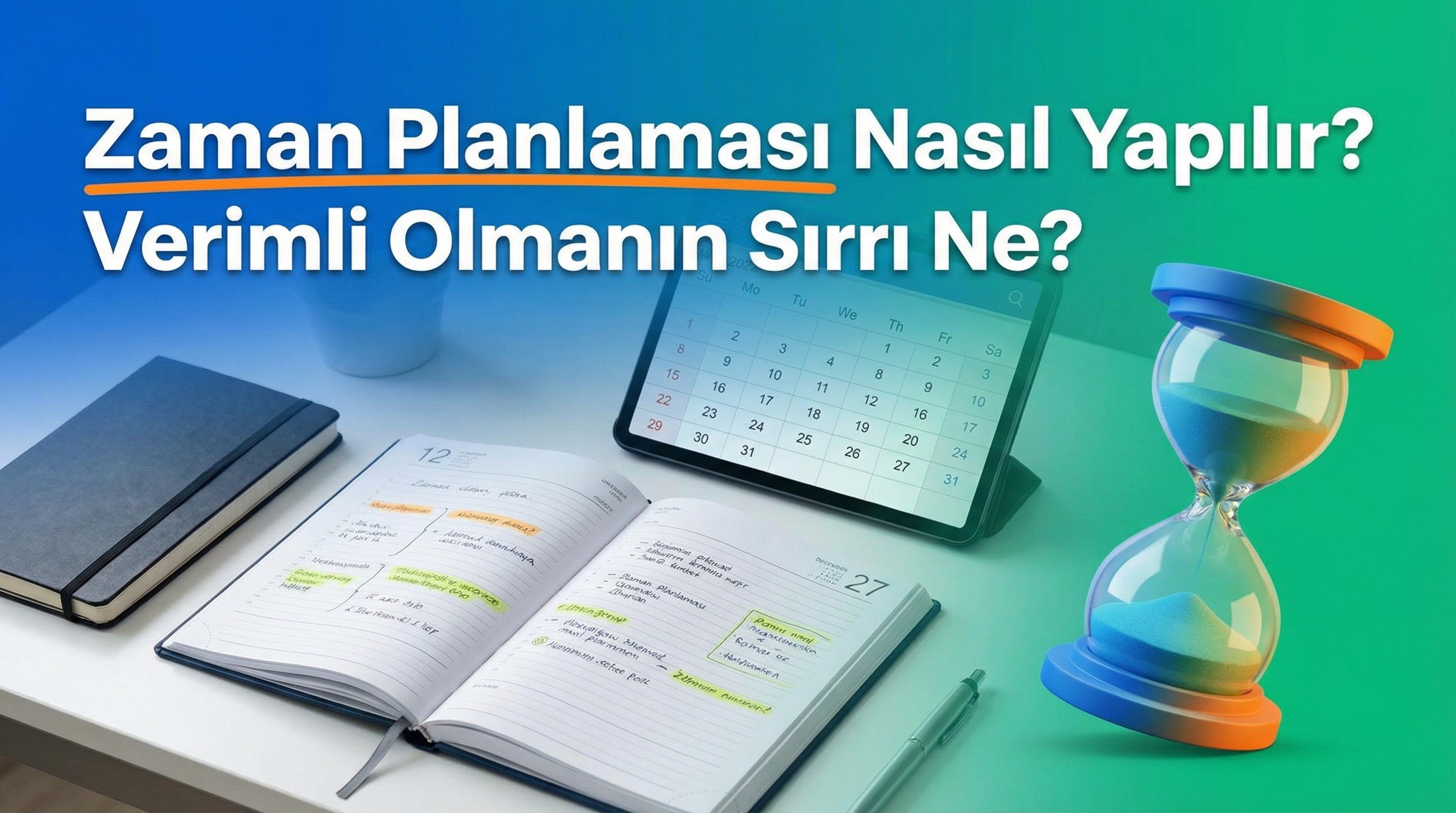 Zaman Planlaması Nasıl Yapılır? Verimli Olmanın Sırrı Ne?