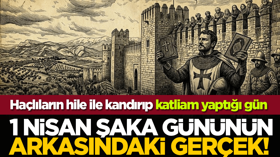 1 Nisan şaka gününün arkasındaki gerçek! Haçlıların hile ile kandırıp katliam yaptığı gün
