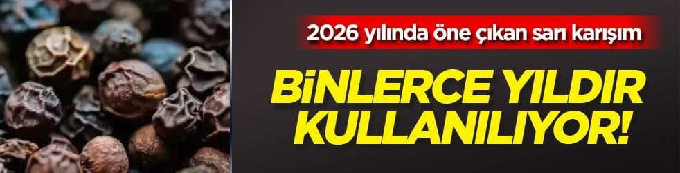 2026 yılında öne çıkan sarı karışım: Zerdeçal yine viral oldu! Kilo vermenize nasıl yardımcı olur?