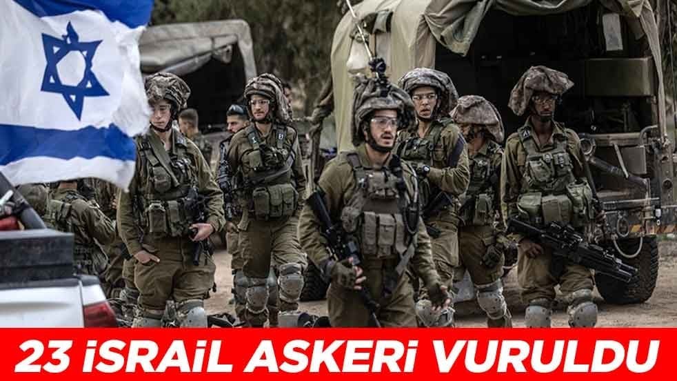 23 İsrail askeri vuruldu