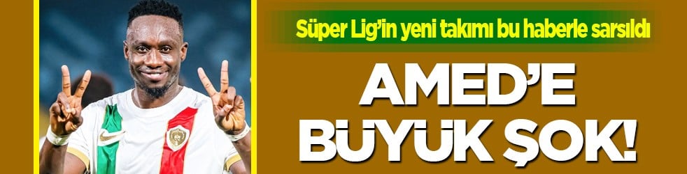 29 golle başroldeydi ve... Amedspor'a Diagne şoku! Dubai'ye gidiyor