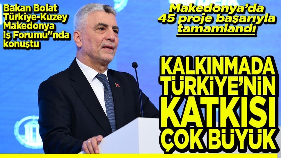 45 proje başarıyla tamamlandı Kalkınmada Türkiye’nin katkısı çok büyük