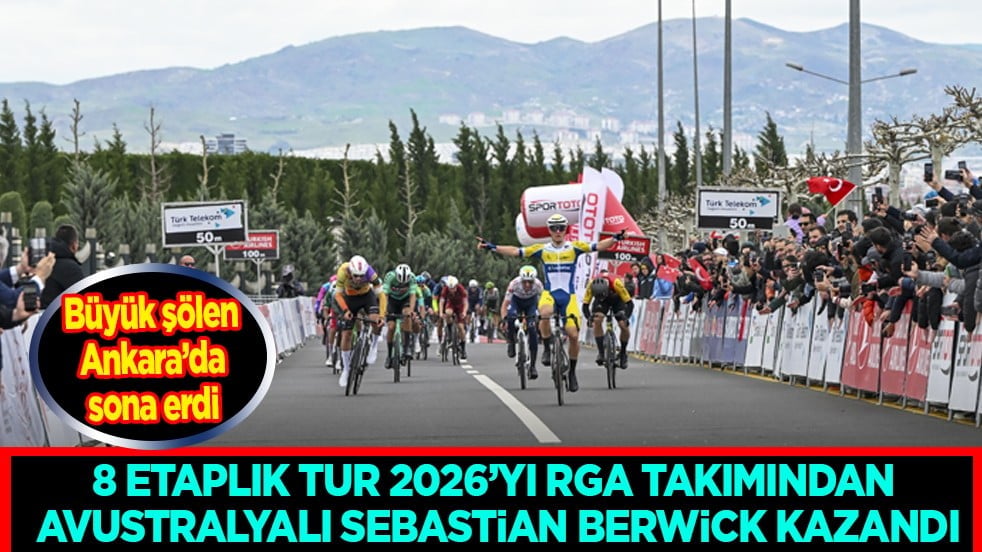 61. Cumhurbaşkanlığı Türkiye Bisiklet Turu Ankara'da sona erdi: Kazanan Avustralyalı Sebastian Berwick