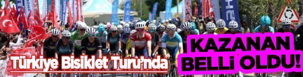  61. Cumhurbaşkanlığı Türkiye Bisiklet Turu’nun ikinci etabını kazanan belli oldu!