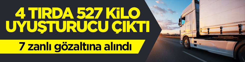 7 zanlı gözaltına alındı