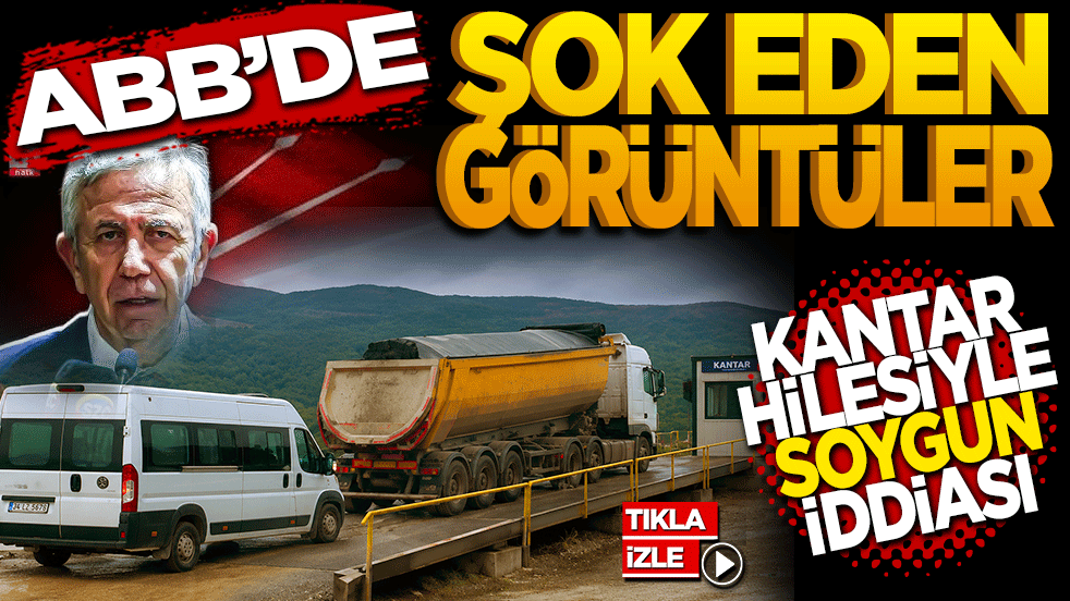 ABB’de Şok eden görüntüler: Kantar hilesiyle soygun iddiası