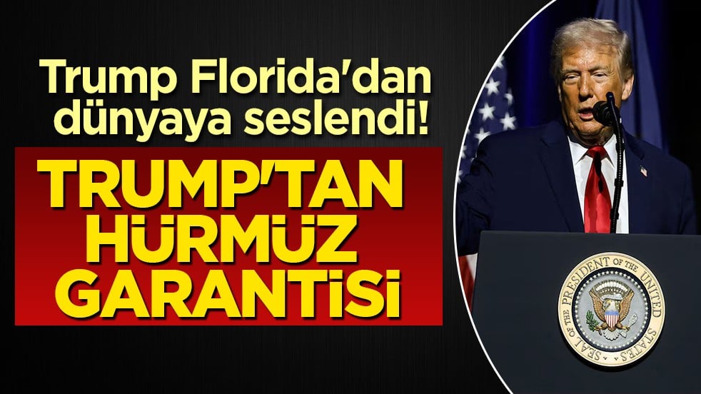 ABD Başkanı Trump: "Hürmüz Boğazı güvende kalacak"