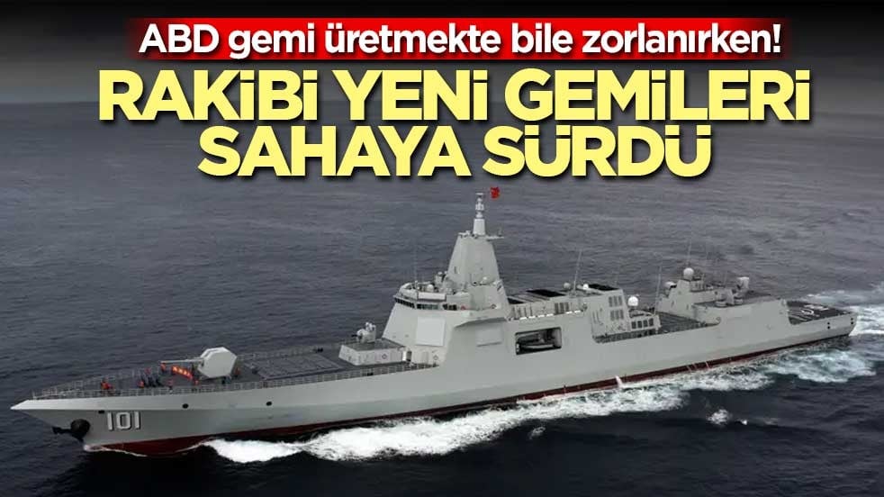 ABD gemi üretmekte bile zorlanırken!