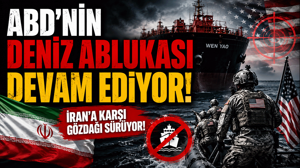ABD ordusu Umman Körfezi'nde tankere çıktı! İran ablukasında yeni hamle