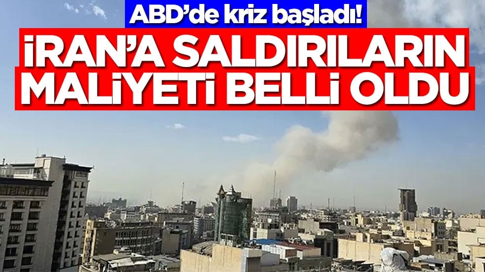 ABD’de kriz başladı! İran'a saldırıların maliyeti belli oldu