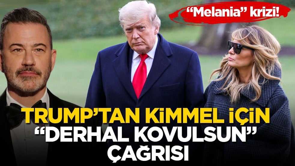 ABD’de "Melania" krizi büyüdü! Trump’tan Jimmy Kimmel için "derhal kovulsun" çağrısı