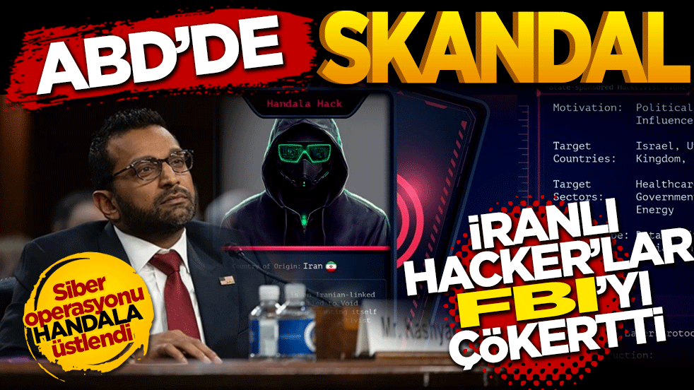 ABD'de skandal: İranlı hackerlar FBI direktörünü hedef aldı