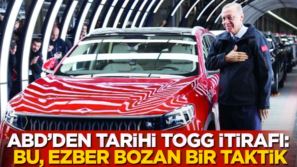 ABD’den tarihi Togg itirafı: Bu, ezber bozan bir taktik