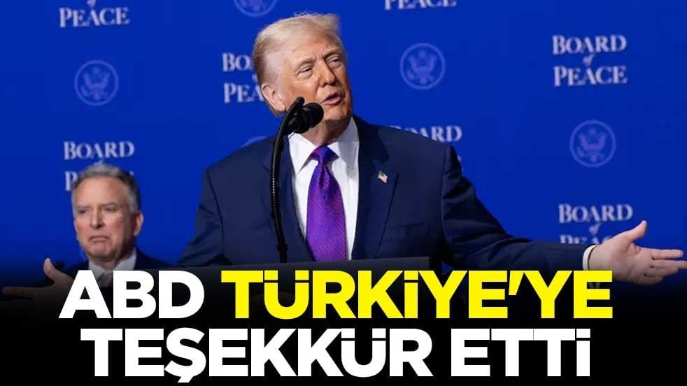 ABD'den Türkiye'ye teşekkür