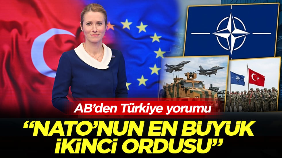 AB’den Türkiye yorumu: NATO'nun en büyük ikinci ordusu