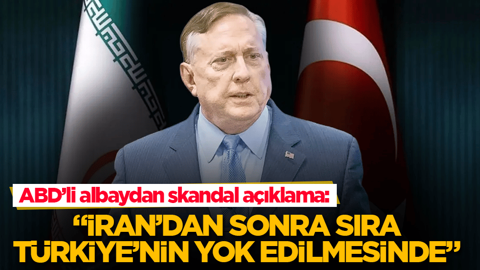 ABD’li albaydan skandal açıklama: "İran’dan sonra sıra Türkiye’nin yok edilmesinde" 