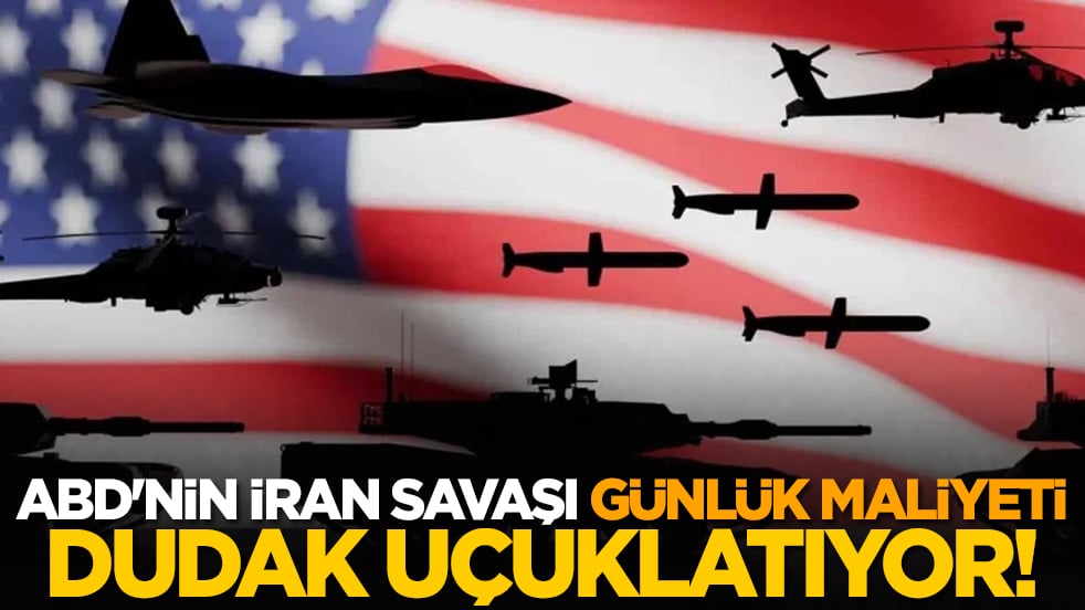 ABD'nin İran savaşı 'günlük maliyeti' dudak uçuklatıyor!
