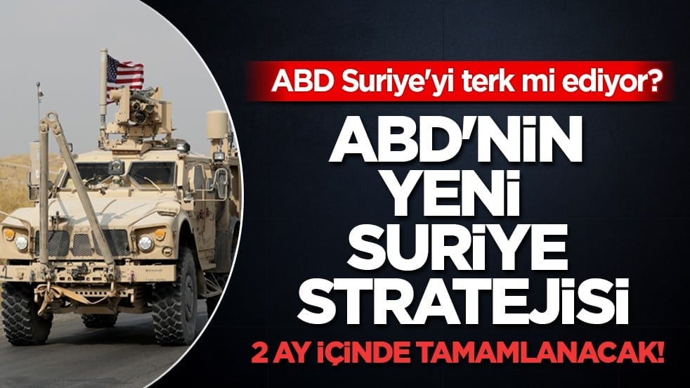 ABD'nin Suriye'den tamamen çekileceği iddiası!
