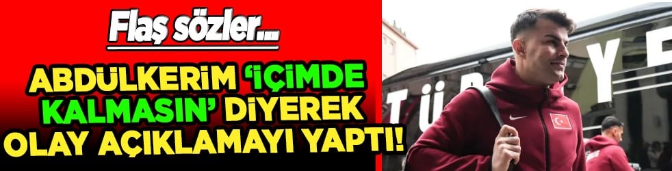 Abdülkerim Bardakcı 'İçimde kalmasın' deyip stadın kapısının önünde bombaladı!