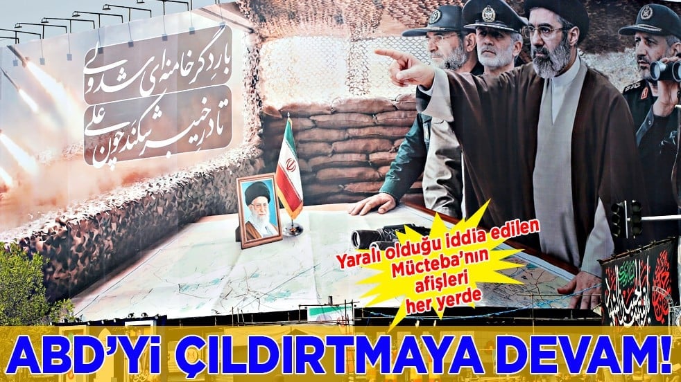 ABD'yi çıldırtmaya devam! Mücteba Hamaney artık her yerde... 