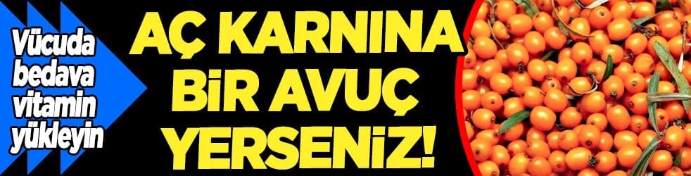 Aç karnına bir avuç yerseniz... Tabağına diz diz tüket ve hastalıklardan kurtul! 