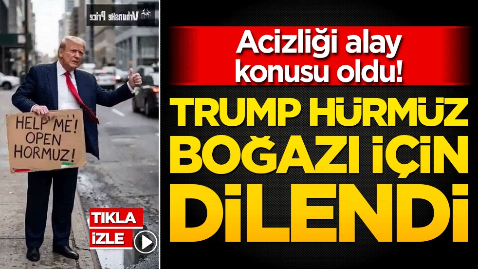 Acizliği alay konusu oldu! Trump Hürmüz boğazı için dilendi