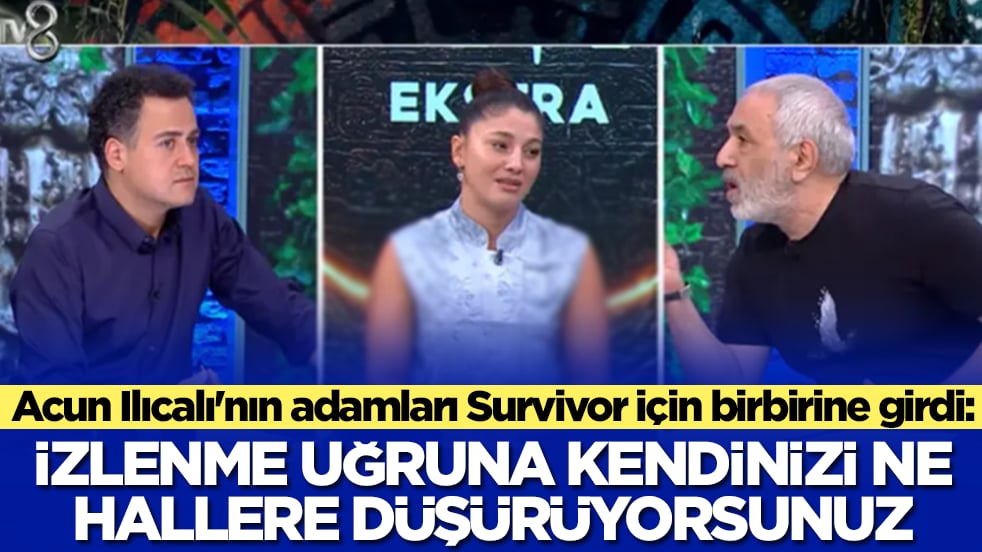 Acun Ilıcalı'nın adamları Survivor için birbirine girdi: İzlenme uğruna kendinizi ne hallere düşürüyorsunuz
