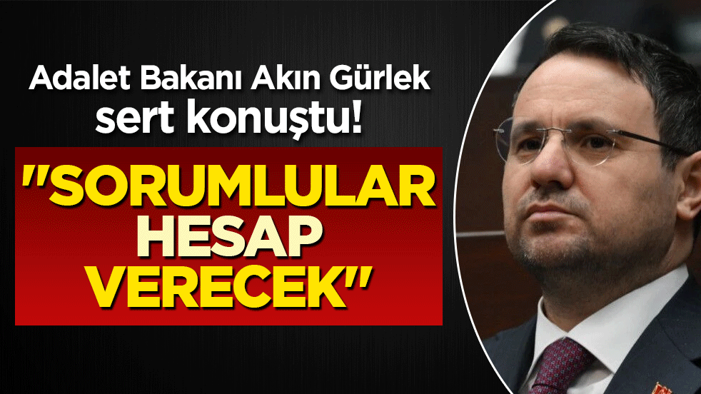 Adalet Bakanı Akın Gürlek'ten Çekmeköy'deki saldırıya ilişkin açıklama! "Sorumlular hesap verecek"