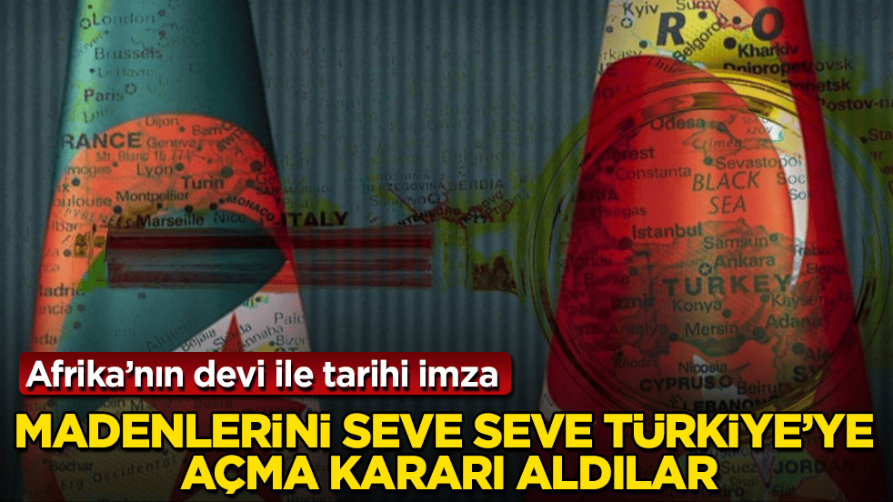 Afrika’nın devi ile tarihi imza: Madenlerini seve seve Türkiye’ye açma kararı aldılar
