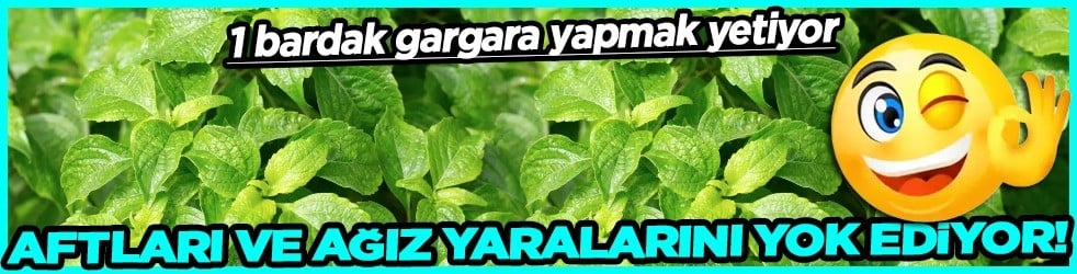 Ağızdaki aftları ve yaraları yok ediyor: İşte en hızlı iyileştiren 5 gargara! 1 bardak bakın neler yapıyor 