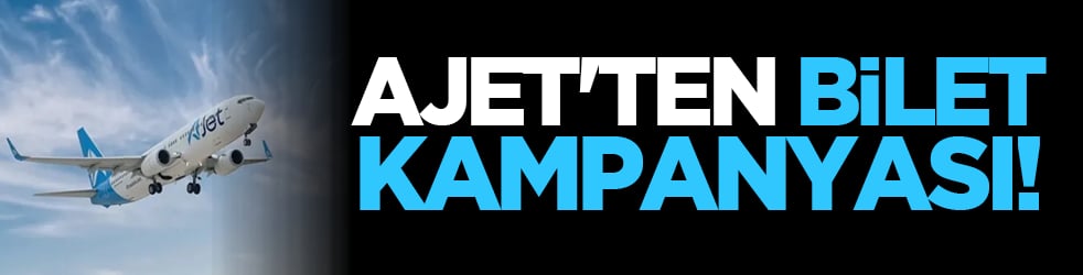 AJet'ten bilet kampanyası!