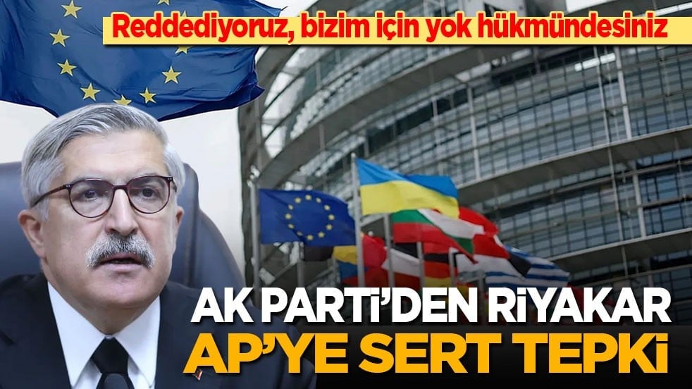 AK Parti’den riyakar AP'ye sert tepki: Reddediyoruz, bizim için yok hükmündesiniz!