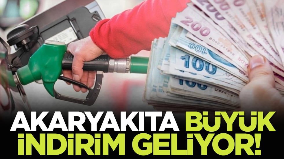 Akaryakıta büyük indirim geliyor! herkes fulleyecek