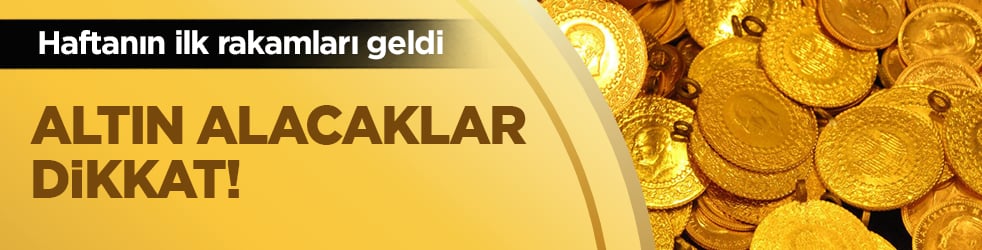Altın fiyatlarında pazartesi freni! 'Güvenli liman' haftaya düşüşle başladı: İşte güncel rakamlar
