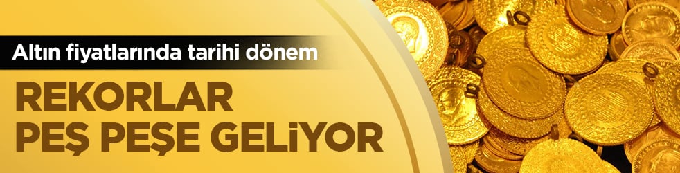 Altın fiyatlarında tarihi dönem: Rekorlar peş peşe geliyor 