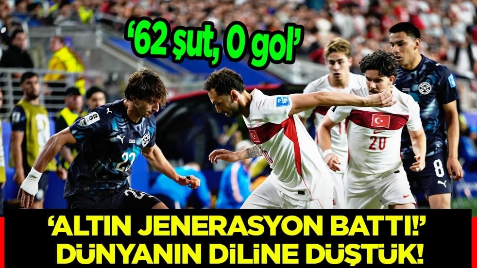 'Altın jenerasyon battı!' Dünyanın diline düştük! Turnuvanın en çarpıcı istatistiği...