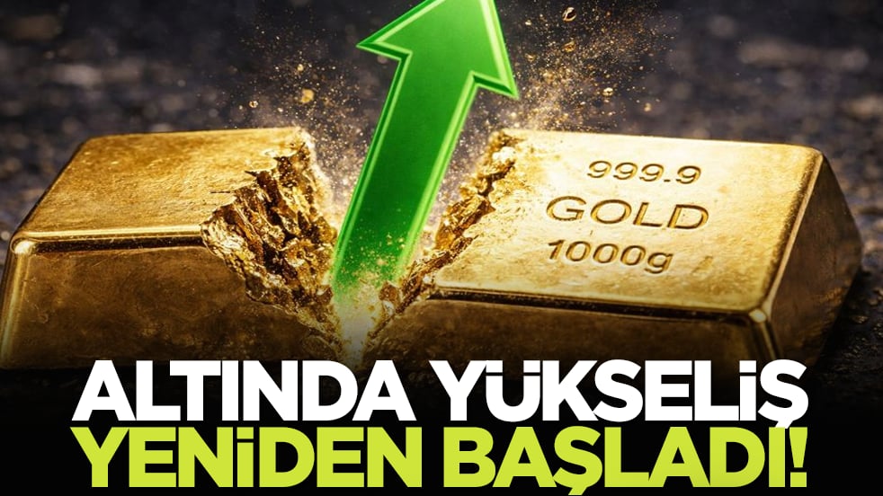 Altında yükseliş yeniden başladı!