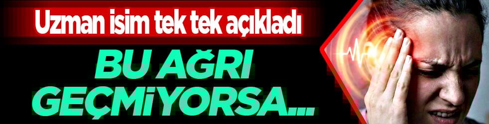 Aman diyelim: Geçmeyen baş ağrısına dikkat: Beyin tümörünün ilk sinyali olabilir