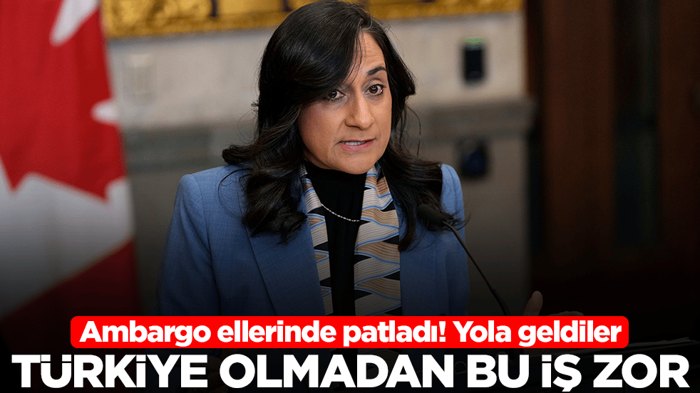 Ambargo ellerinde patladı! Yola geldiler: Türkiye olmadan bu iş zor