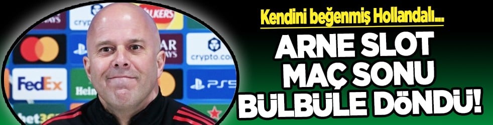 Anfield Road'ta hezimet: Arne Slot: Galatasaray'ın hiç şansı yoktu