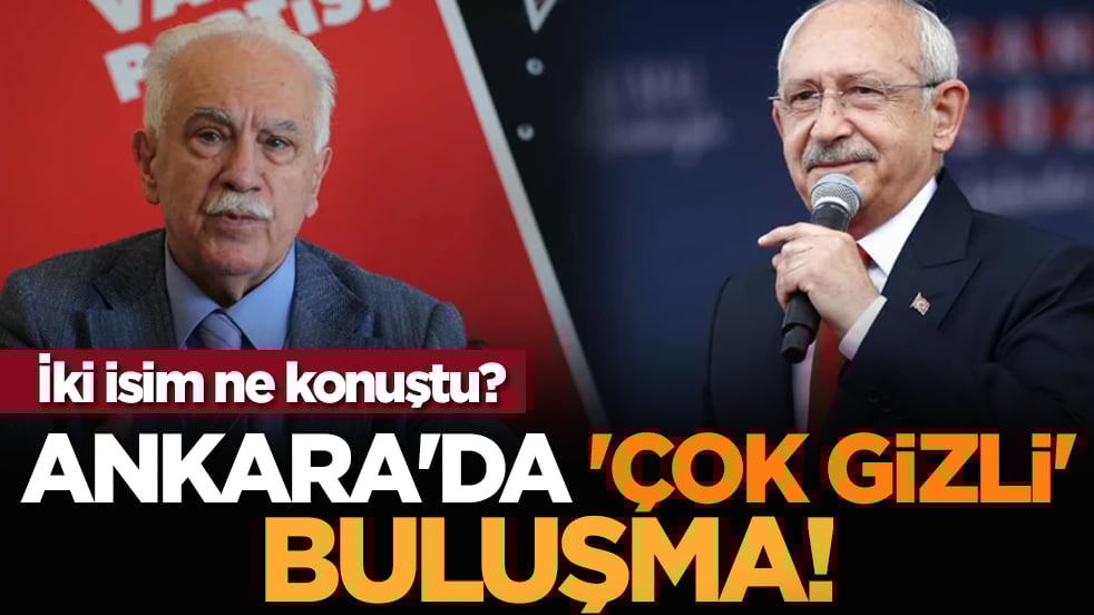 Ankara'da 'çok gizli' buluşma! İki isim ne konuştu?