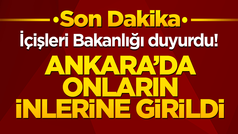 Ankara'da zehir tacirlerine darbe! Yüz binlerce genci zehirleyeceklerdi!